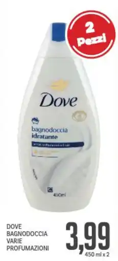 Supermercati Piccolo Dove bagnodoccia varie profumazioni offerta