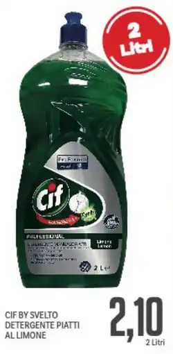 Supermercati Piccolo Cif by svelto detergente piatti al limone offerta