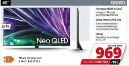 Comet SAMSUNG 65" Neo QLED QN85D offerta