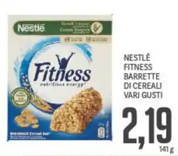 Supermercati Piccolo Nestlé fitness barrette di cereali vari gusti offerta