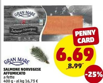 PENNY Salmone norvegese affumicato offerta