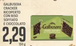 Supermercati Piccolo Galbusera cracker ricoperto con riso soffiato e cioccolato offerta