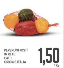 Supermercati Piccolo Peperoni misti in rete offerta