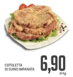 Supermercati Piccolo Cotoletta di suino impanata offerta