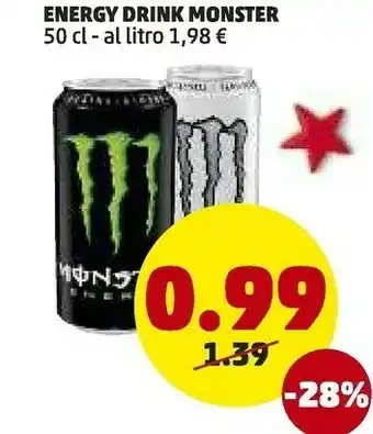 PENNY Energy drink offerta