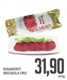 Supermercati Piccolo Rigamonti bresaola oro offerta