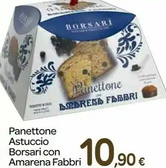 Carrefour Express Panettone astuccio amarena fabbri offerta
