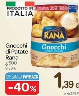 Carrefour Express Gnocchi di patate offerta