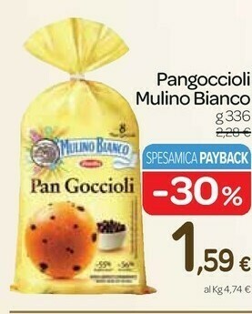 Carrefour Express Pan goccioli 336 g(ml) offerta