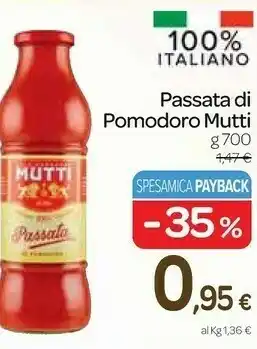 Carrefour Express Passata di pomodoro offerta