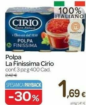 Carrefour Express La finissima polpa offerta