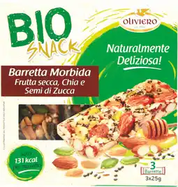 MD Discount BARRETTE MORBIDE AI SEMI DI CHIA E SEMI DI ZUCCA offerta