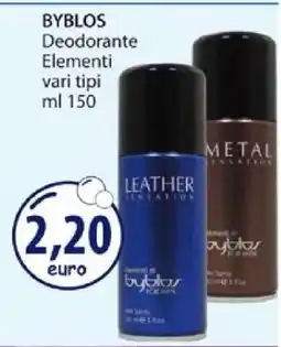 Acqua & Sapone BYBLOS Deodorante offerta