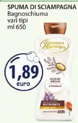 Acqua & Sapone SPUMA DI SCIAMPAGNA Bagnoschiuma offerta