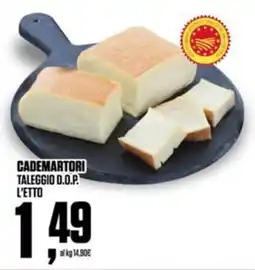 Coop Cademartori taleggio d.o.p. l'etto offerta