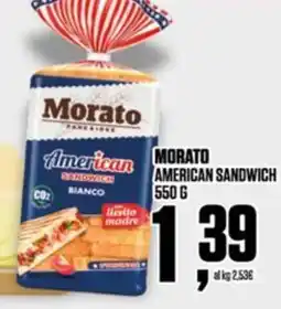 Coop Morato american sandwich offerta