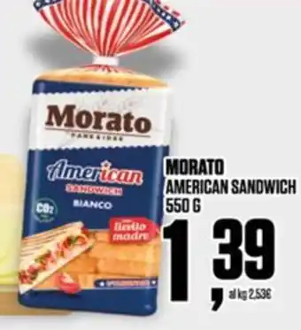 Coop Morato american sandwich offerta