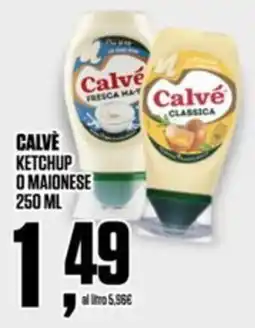 Coop Calve ketchup o maionese offerta