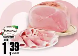 Coop Fiorucci fiordicotto l'etto offerta