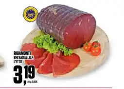 Coop Rigamonti bresaola i.g.p. l'etto offerta
