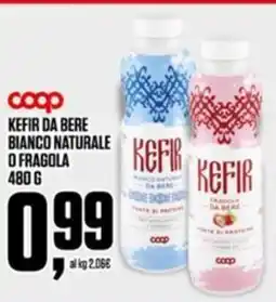 Coop Kefir da bere bianco naturale kefir o fragola offerta