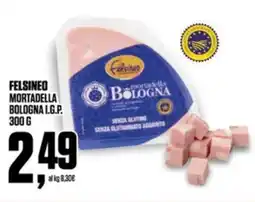 Coop Felsineo mortadella bologna I.G.P. offerta