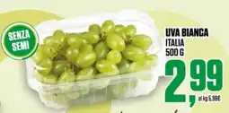 Coop Uva bianca italia offerta
