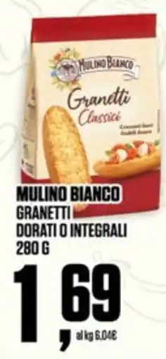 Coop Mulino bianco granetti dorati o integrali offerta