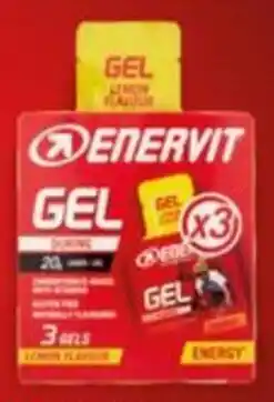 Coop Enervit gel limone o arancia 3 confezioni offerta