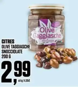 Coop Citres olive taggiasche snocciolate offerta