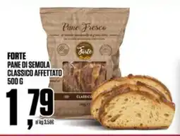 Coop Forte pane di semola classico affettato offerta