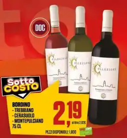 Coop Bordino - trebbiano -cerasuolo -montepulciano offerta