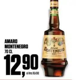Coop Amaro montenegro offerta
