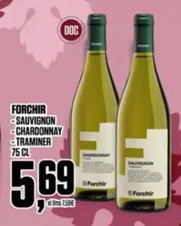 Coop Forchir -sauvignon -chardonnay -traminer offerta