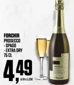 Coop Forchir prosecco offerta