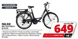Comet NILOX BICI ELETTRICA J5 PLUS offerta