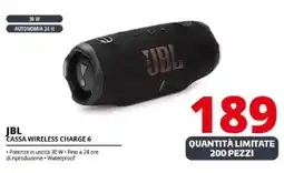 Comet JBL CASSA WIRELESS CHARGE 6 offerta