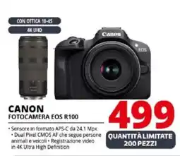 Comet CANON FOTOCAMERA EOS R100 offerta