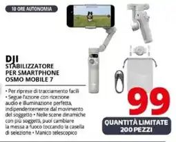 Comet DJI STABILIZZATORE PER SMARTPHONE OSMO MOBILE 7 offerta