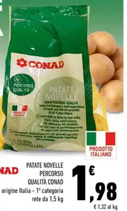 Conad Conad percorso qualità patate novelle offerta