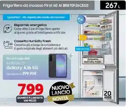 Comet SAMSUNG Frigorifero da incasso First 60 AI BRB70F26CESO offerta