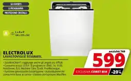 Comet ELECTROLUX LAVASTOVIGLIE EES68605L offerta