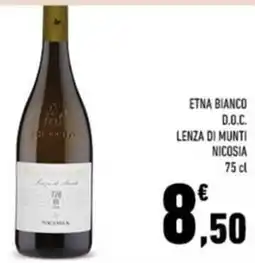 Conad Etna bianco d.o.c. lenza di munti nicosia offerta