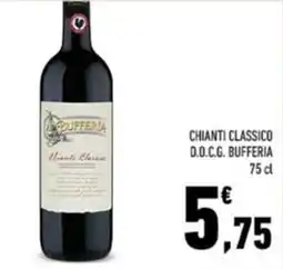 Conad Bufferia chianti classico d.o.c.g. offerta
