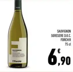 Conad Forchir sauvignon sauvignon soresere d.o.c. offerta