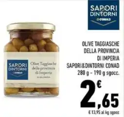 Conad Olive taggiasche della provincia di imperia sapori&dintorni conad offerta