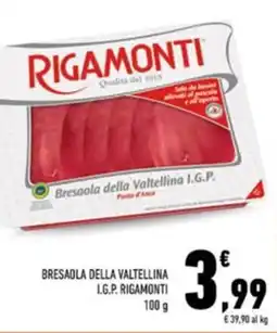 Conad Rigamonti bresaola della valtellina i.g.p. offerta