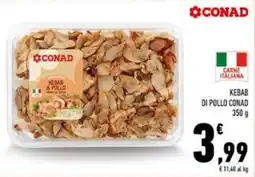 Conad Conad kebab di pollo offerta