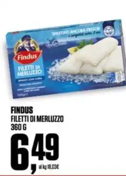 Coop Findus filetti di merluzzo offerta