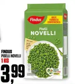 Coop Findus piselli novelli offerta
